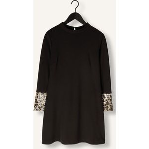 Ana Alcazar Jurk ' Cela '  bruin gemêleerd / zwart