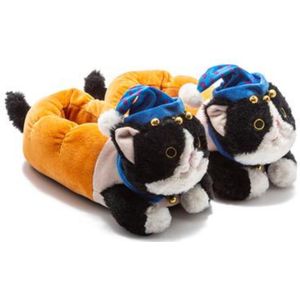 Berussa - Twigy Dames Pluche Pantoffels - Dames Sloffen – Pantoffels Dieren - Alis SYM Patroon 36/41