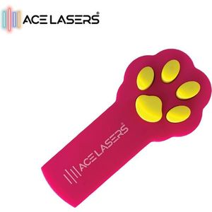 ACE Lasers® - Laserlampje voor huisdieren Roze met rode stip | Geschikt voor Katten en Honden