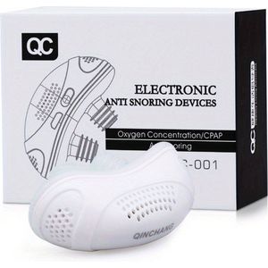 Bovista Anti Snurk - Snore Stopper - Band - Kindband Beugel - Clip - Apparaat - Snurken - Wit