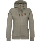 Naketano Damen Hoodie Brazzo 1801-0301 Olive Melange-XS