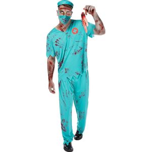 FUNIDELIA Zombie Dokter Kostuum Voor voor mannen - Maat: XL - Wit