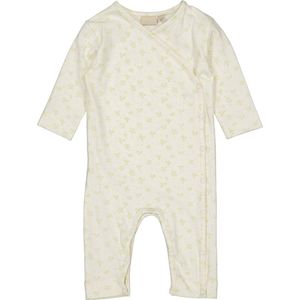 Quapi unisex jumpsuit DANAQNBS24 AOP Green Flower
