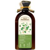 Puur Berkenknoppen en Castorolie Shampoo - vet haar - haar met roos - schilfers - zuiverend shampoo 350ml