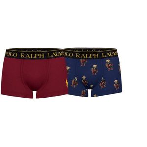 POLO RALPH LAUREN - Boxershorts - Rood - Set van 2 - Stretchkatoen