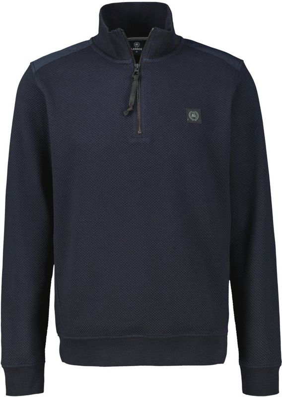 Lerros - 2594421 - Trui - Classic Navy - Sportieve Structuur