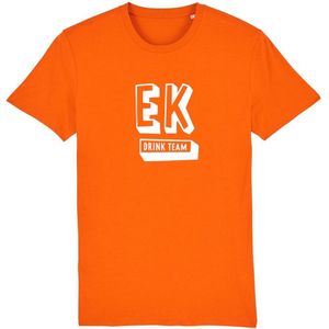 EK drinkteam Rustaagh unisex t-shirt 3XL - Oranje shirt dames - Oranje shirt heren - Oranje shirt nederlands elftal - ek voetbal 2024 shirt - ek voetbal 2024 kleding - Nederlands elftal voetbal shirt