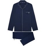 HOM - Rafael - Lange Pyjama - Navy