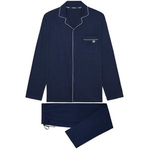 HOM - Rafael - Lange Pyjama - Navy