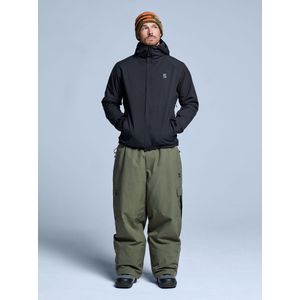 POEDERBAAS - arctic 2l insulated jacket men - Ski jack heren - Zwart