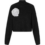 DreiMaster - Vintage Collection - Sweater - Met Bloemapplicatie - Casual