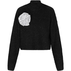 DreiMaster - Vintage Collection - Sweater - Met Bloemapplicatie - Casual