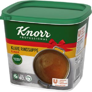Knorr vleessoep klassiek helder - 1 blik van 880 g