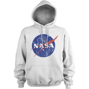 NASA Hoodie/trui -L- Washed Insignia Wit