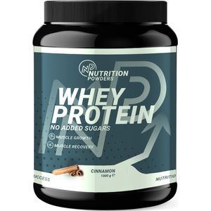 Whey Protein | Kaneel | 1000 Gram | Eiwitshake | Helpt Bij Spiergroei