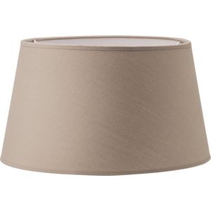 Home Sweet Home - Minimalistische stijl - Stoffen Lampenkap - Conisch - Taupe - 35 x 30 x 19 cm - E27 fitting - Ontworpen voor tafellampen - Ontworpen voor woon- en slaapkamers