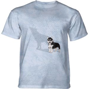 T-shirt Shadow of Greatness Dog Blue KIDS XL
