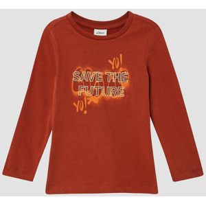 s.Oliver - T-Shirt - Lange Mouwen - Zacht Katoenen Jersey