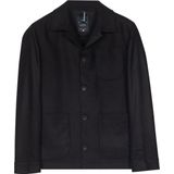 Giordano - Vittorio - Overshirt - Wolmix Tussenjas - Donkerblauw - 527501-60