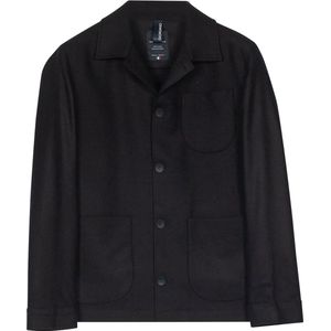 Giordano - Vittorio - Overshirt - Wolmix Tussenjas - Donkerblauw - 527501-60