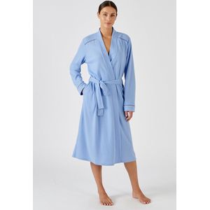 Damart - Kamerjas - Blauw - Sierlijk Wafeltricot - Dames