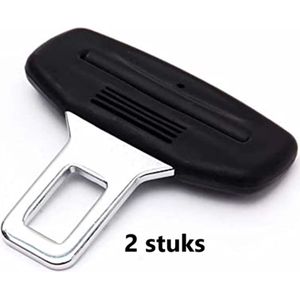 TLVX Sterke Auto Gordel Alarm Stoppers 2 stuks – Metaal - Autogordel Clip – Gordel Dummy – Veiligheidsgordel lock - Auto - Alarmstopper gordel auto - Gordel Waarschuwing stop - Autoriem aflaten - Gordel piep stopper – Hoge kwaliteit - 2 stuks