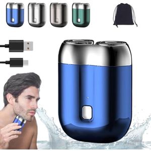 Draagbaar USB Mini Scheerapparaat - Waterdicht & Oplaadbaar