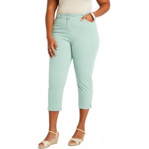 Broek met elastische tailleband 5 zakken