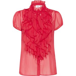 Saint Tropez LiljaSZ Crinkle SS Shirt - maat XL