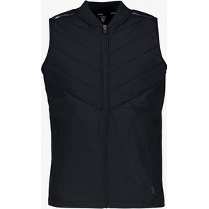 Osaga heren hardloop bodywarmer zwart - Maat M