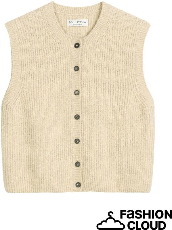 Marc O'Polo Gebreid vest  beige