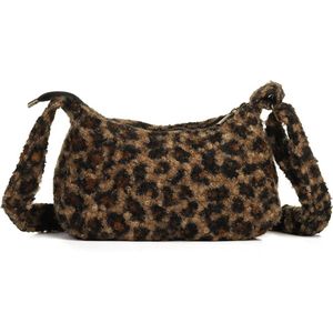 Camel panter schoudertas Vantoux OLT12601