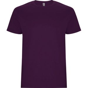 5 Pack T-shirt's unisex met korte mouwen 'Stafford' Paars - XL