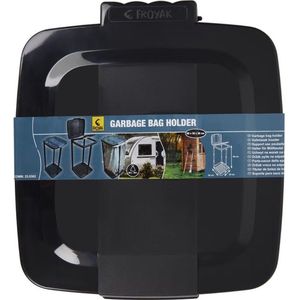Froyak | Vuilniszakhouder inklapbaar 60 tot 80 liter | Camping | Houder voor vuilniszak |