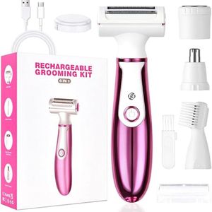 Equivera Epileerapparaat Dames - Epilator voor Vrouwen - Ladyshave - Ontharingsapparaat - Eenvoudig Ontharen