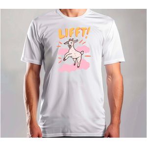 Lift - T Shirt - GoodVibes - PositiveVibes - VibeCheck - Cute - Gift - GoedeVibes - PositieveVibes - VoelJeGoed - BlijeVibes