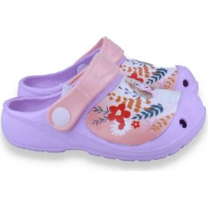 Frozen Meisjes Clog | Paars | Maat: 29