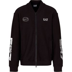 Ea7 Emporio Armani 7m000314_af13527 Sweatshirt Met Rits Zwart S Man