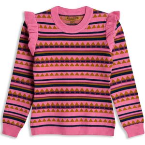 4President-Meisjes Sweater Kapri-Pink