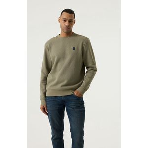 GARCIA - Sweater - Groen - Regular Fit