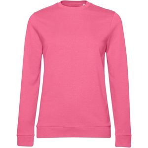 B&C Dames/dames Set-in Sweatshirt (Lichtroze)