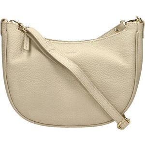 DSTRCT Kleine Crossbodytas / Schoudertas Dames - Leer - Floater Field - Beige