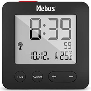 Funkwecker met Temperatuur en Projectie - Compact Reisformaat