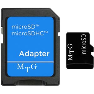 Micro SD Kaart 4GB - Geheugenkaart met Adapter - MicroSD