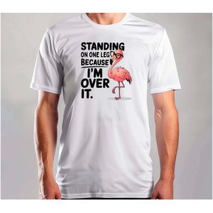 I'm Over It - T Shirt - Funny - Sarcasm - Sarcastic - DarkHumor - Grappig - Sarcasme - Sarcastisch - DrogeHumor