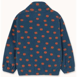 Camelias mockneck sweatshirt met bloemenprint 104