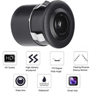 Mrs. Jones Premium Mini CCTV-camera - 170 graden groothoek - Bedraad - Waterdicht - PAL - 2 MP - HD