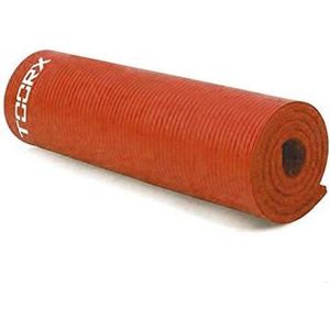 Toorx Fitnessmat - Yogamat - Sportmat gemaakt van zacht NBR materiaal - 172 x 61 x 1.5cm - oranje - met ophangogen