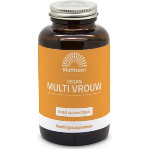 Mattisson - Vegan Multi Vrouw - 60 capsules