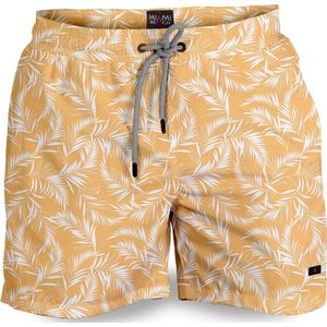 Miami Beach | Hoogwaardige Kwaliteit Zwemshort | Zwembroek | Beachshort | Heren | Sneldrogend | Maat M | MB13-158 Oranje